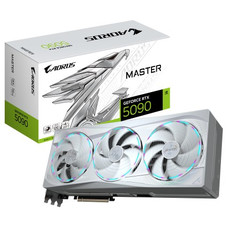 GIGABYTE AORUS GeForce RTX 5090 MASTER ICE 32G Tarjeta Gr&aacute;fica - 32GB GDDR7, 512 bits, PCI-E 5.0, XXXX MHz Frecuencia Base, 3 x DP 2.1a, 1 x HDMI 2.1b, NVIDIA DLSS 4, GV-N5090AORUSM ICE-32GD (Espera 4 dias)